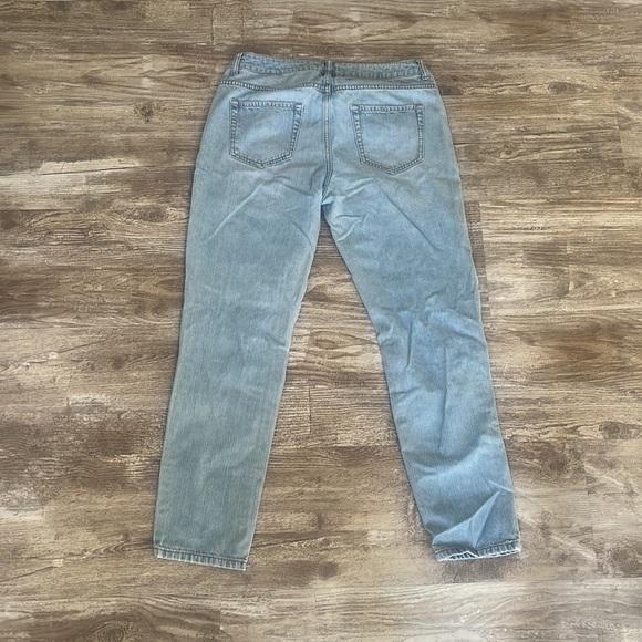 Forever 21 Straight Leg Size 27 Distressed Ripped Jeans - Picture 4 of 6